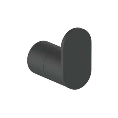 Percha de Pared Negro Satinado Verona